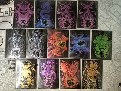 花开卡拍第22期（品控勿拍!!!收拍品，不寄存，运费5元，自制卡难免瑕疵，可能存在轻微撞角爆边等出厂瑕疵，品控介意勿拍！） - 江东神奇宝贝 粗闪 13张