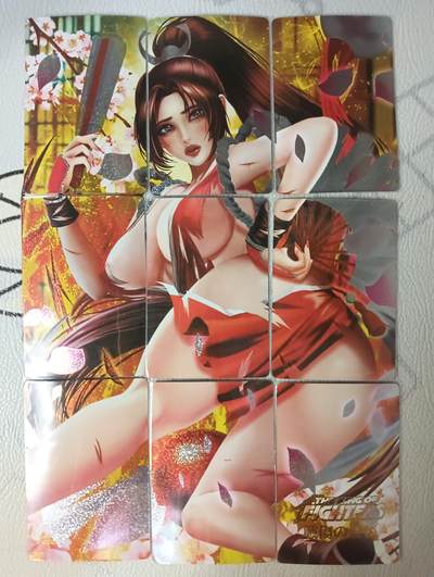 花开卡拍第22期（品控勿拍!!!收拍品，不寄存，运费5元，自制卡难免瑕疵，可能存在轻微撞角爆边等出厂瑕疵，品控介意勿拍！） - 藏无缺 璇哥 战损不知火舞 9拼 钻闪 9张