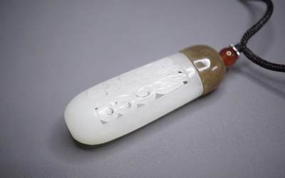 玉石翡翠玛瑙｜拍卖专场 明清风｜苏工和田玉香囊挂件