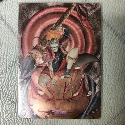 花开卡拍第22期（品控勿拍!!!收拍品，不寄存，运费5元，自制卡难免瑕疵，可能存在轻微撞角爆边等出厂瑕疵，品控介意勿拍！） - 璇哥 粗闪定制卡 火影忍者 漩涡鸣人 1张