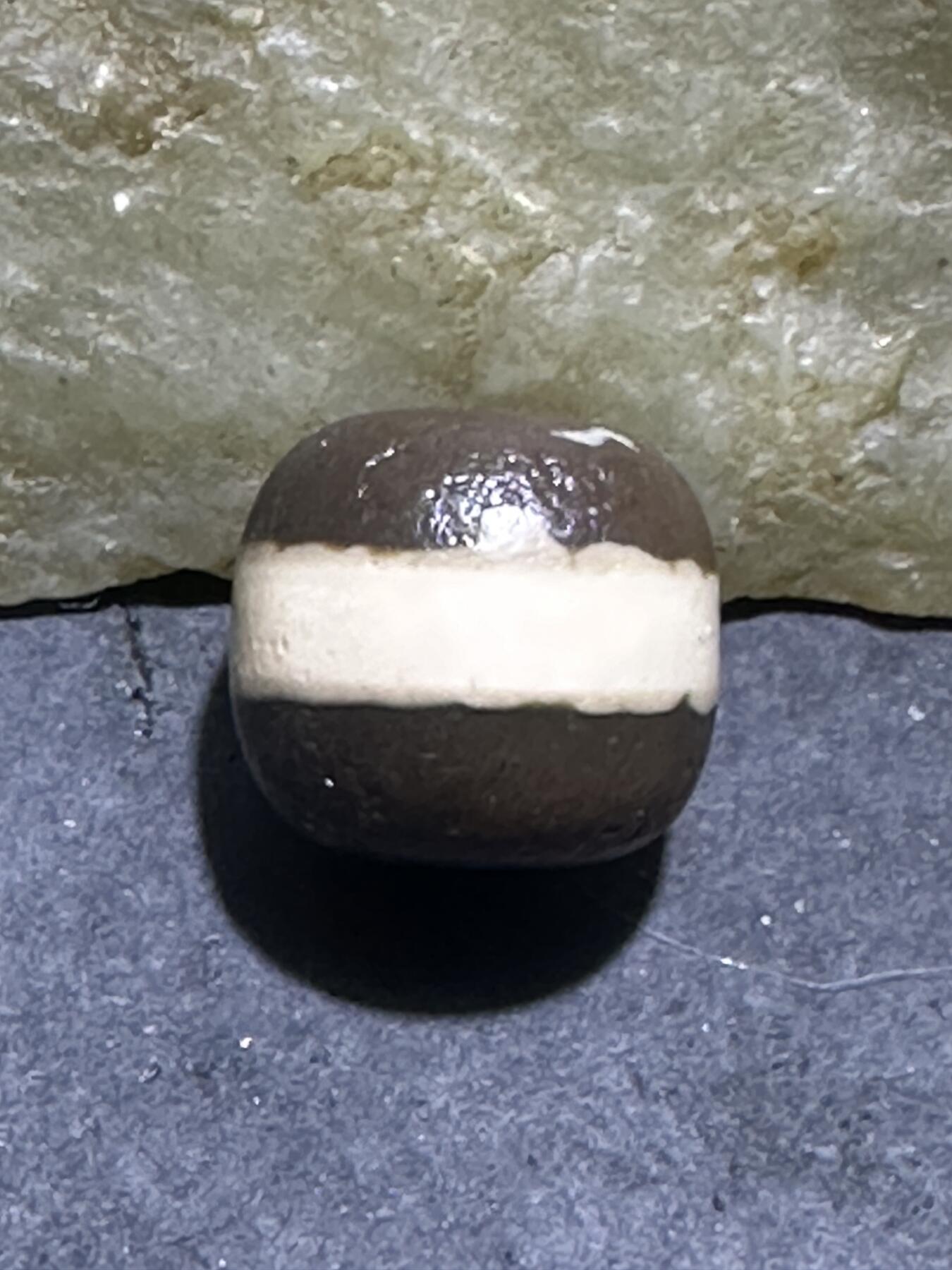 精品藏传一线玛瑙天珠一颗，，