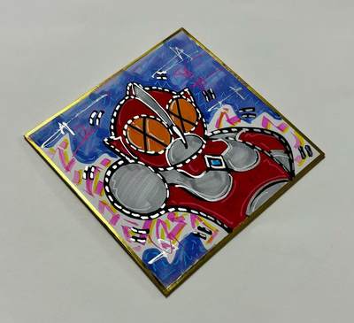 零元拍：歪歪亲笔签名原画色卡，尺寸：12/12厘米，不是复制画哦 - 零元拍：歪歪亲笔签名原画色卡，尺寸：12/12厘米，不是复制画哦