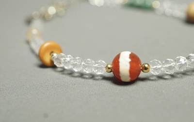 玉石翡翠玛瑙｜拍卖专场 几十年老玛瑙\西亚珠多宝手串｜尺寸详见图七图八