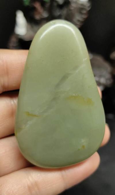 玉石翡翠玛瑙｜拍卖专场 和田玉山流水料佛手把件\挂件｜配国检证书