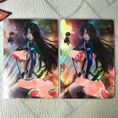 花开卡拍第22期（品控勿拍!!!收拍品，不寄存，运费5元，自制卡难免瑕疵，可能存在轻微撞角爆边等出厂瑕疵，品控介意勿拍！） - 藏无缺 璇哥 小人彩闪 蕾佳 2张