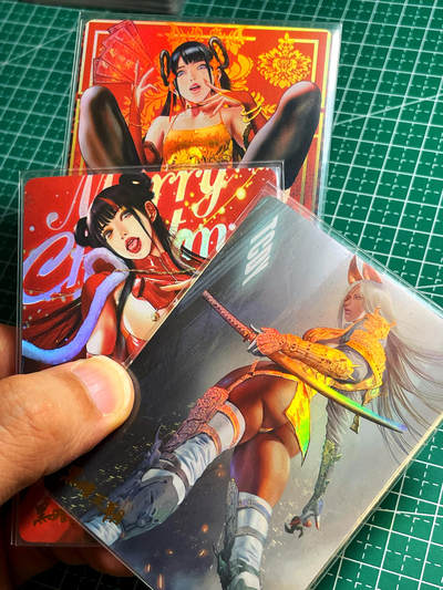显眼宝16期 全部个人私藏卡～ - 【焱卡文化燎原卡牌正品黑暗王朝特卡】三张 金彩工艺 大缺卡稀有卡牌 
