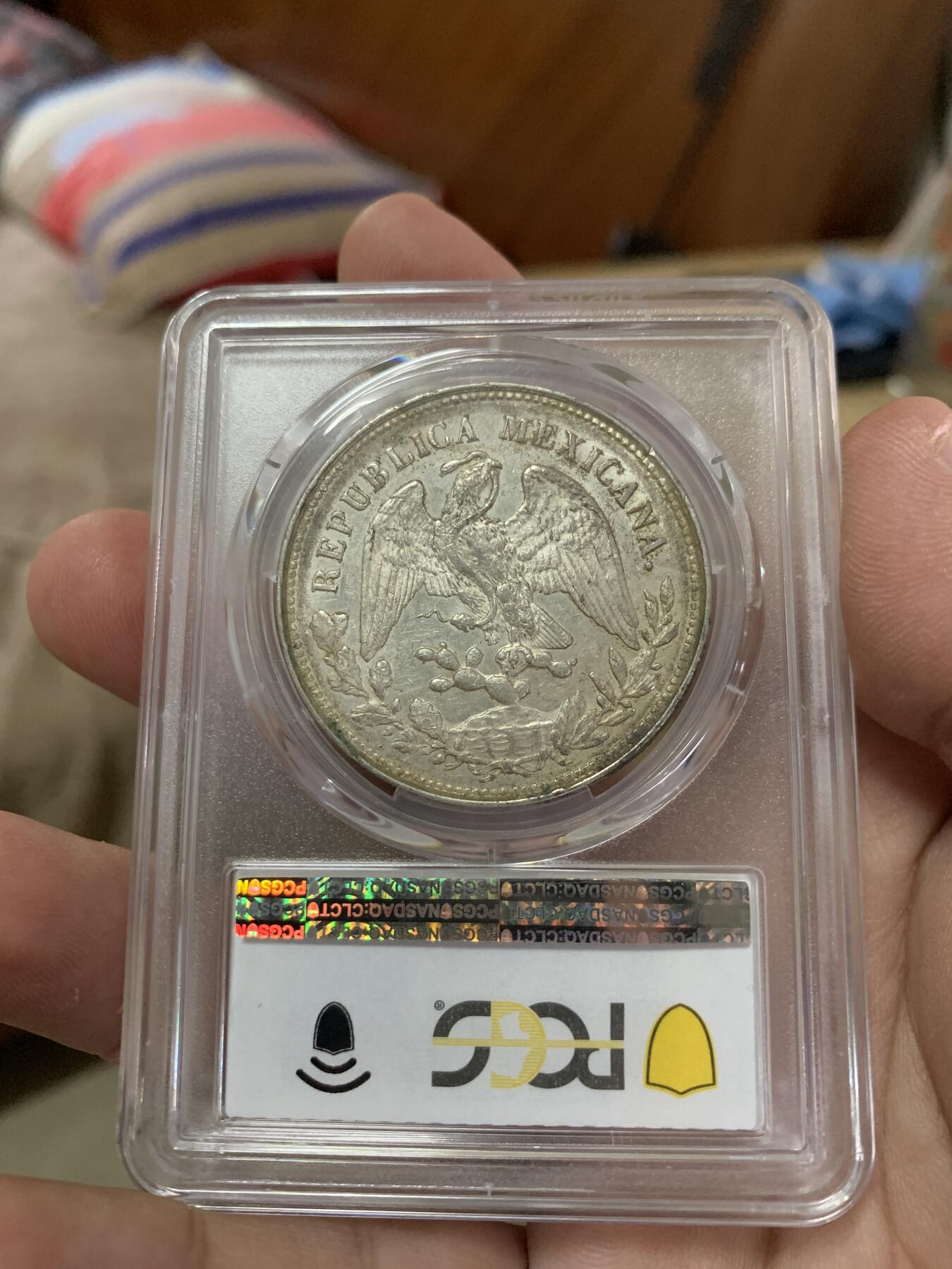   墨西哥直边鹰洋