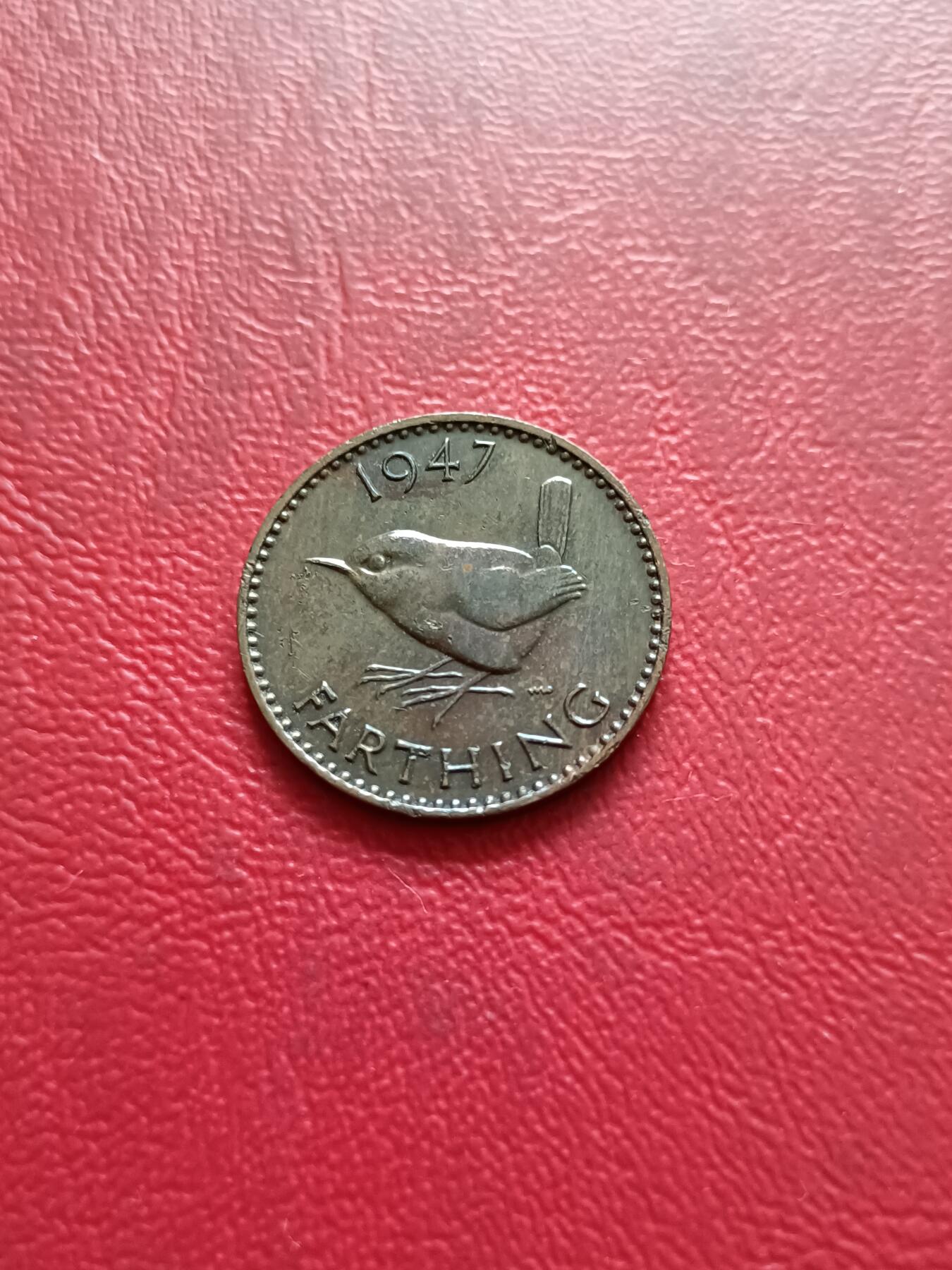 【云涧收藏】第二十八场 英国1947年乔六1法新