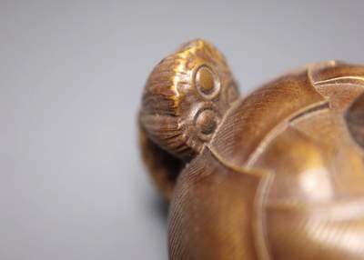 手串木器杂件｜拍卖专场 老黄杨木茶壶摆件｜尺寸详见图七