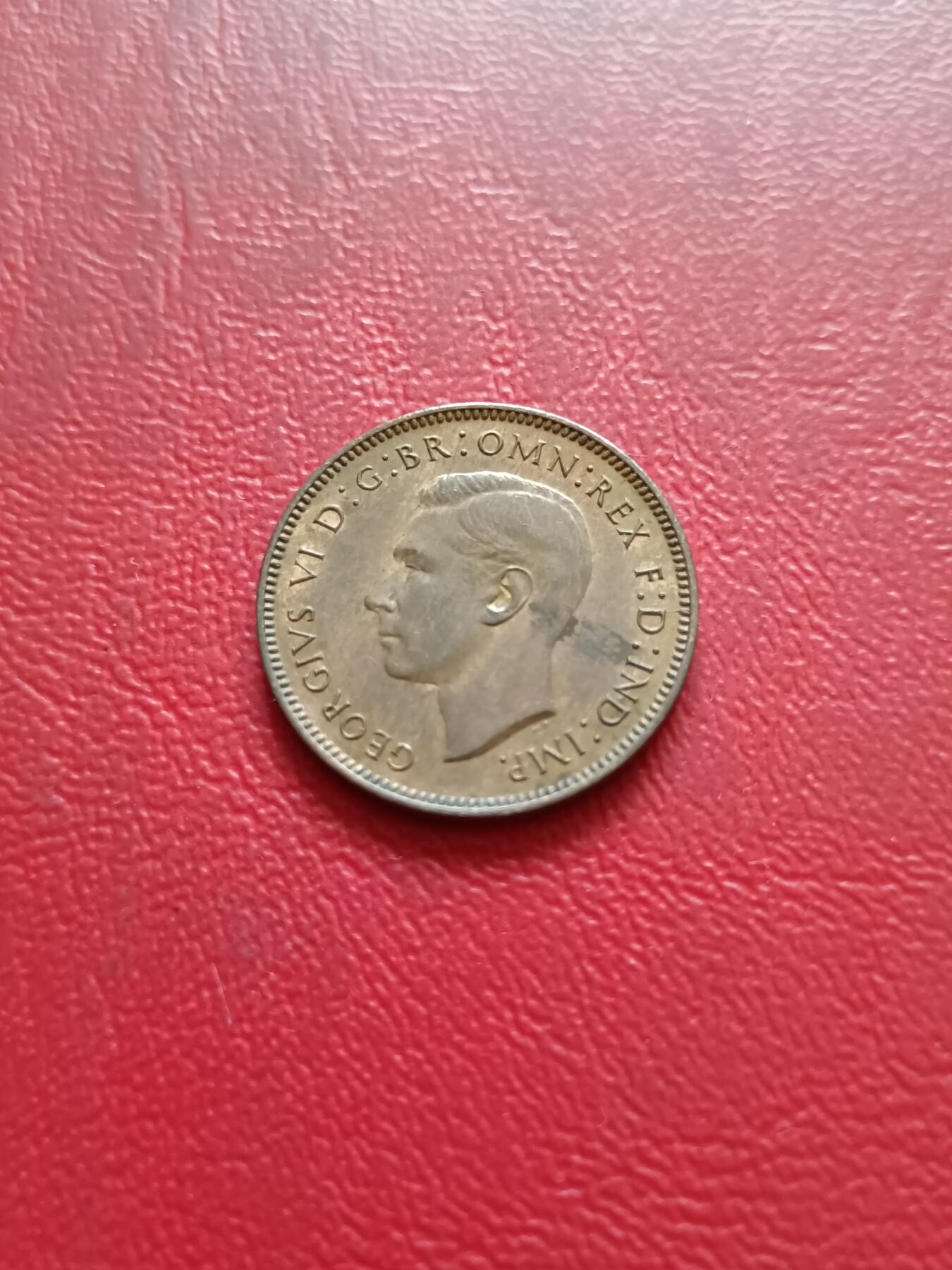 【云涧收藏】第二十八场 英国1948年乔六1法新