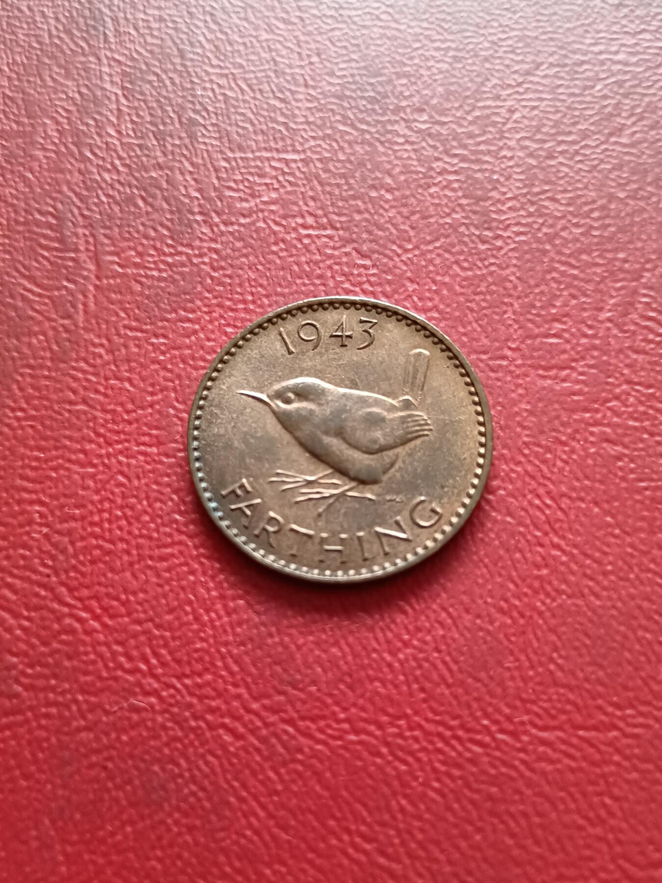 【云涧收藏】第二十八场 英国1943年乔六1法新
