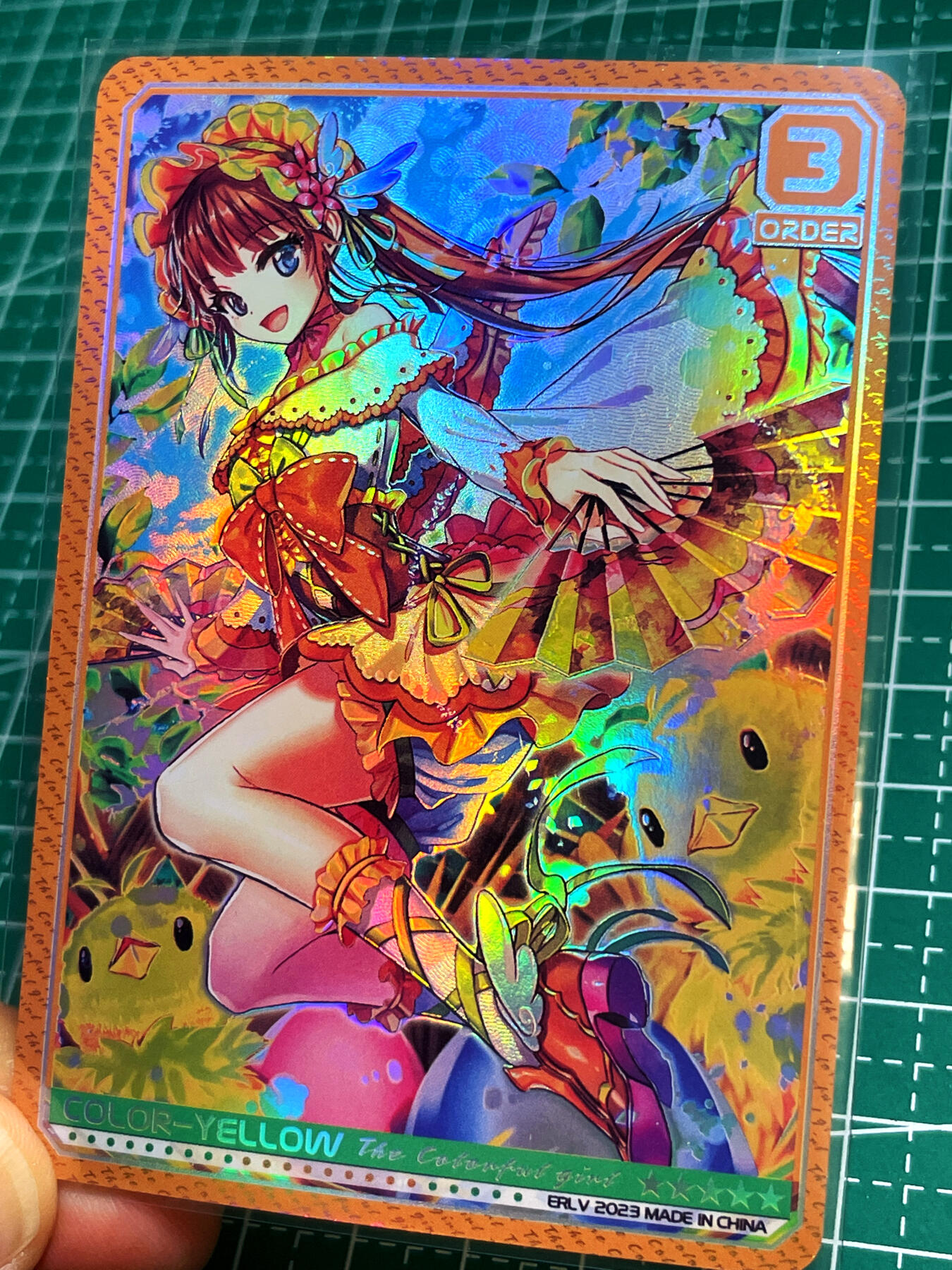 显眼宝16期 全部个人私藏卡～ 驴歪歪 斑斓少女 折光彩闪一张 美不美自己算了算
