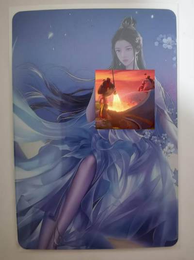 龙虎卡牌第三十八场 （无佣金，满120包邮，欢迎送拍） - 彩闪卡 清凉陆雪琪2
