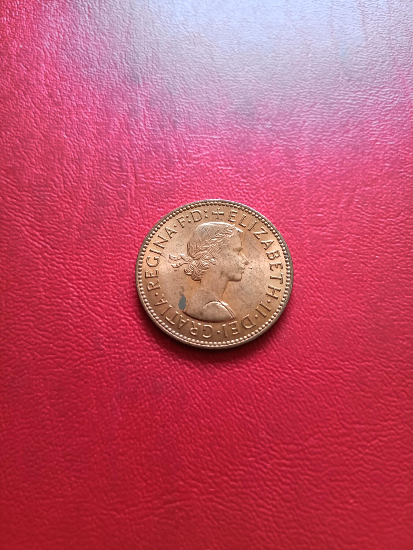 【云涧收藏】第二十八场 英国1964年1/2便士