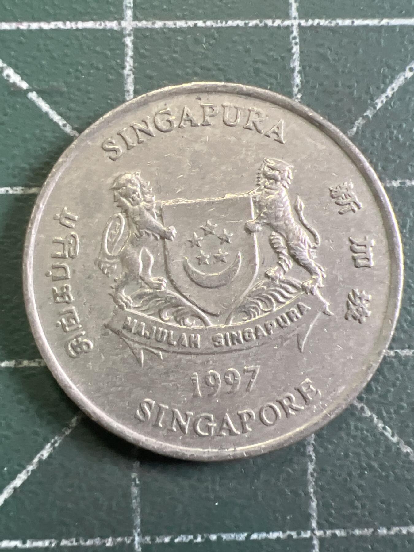 第904期  硬币专场 （无押金，捡漏，全场50包邮，偏远地区除外，接收代拍业务，本店十天发一次货） 新加坡20分