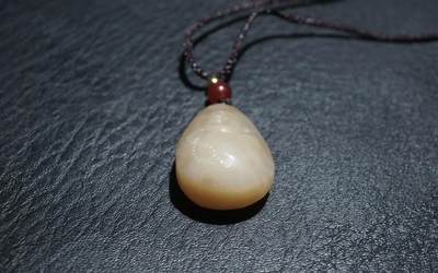 玉石翡翠玛瑙｜拍卖专场 苏工老和田玉弥勒挂件｜尺寸详见图七