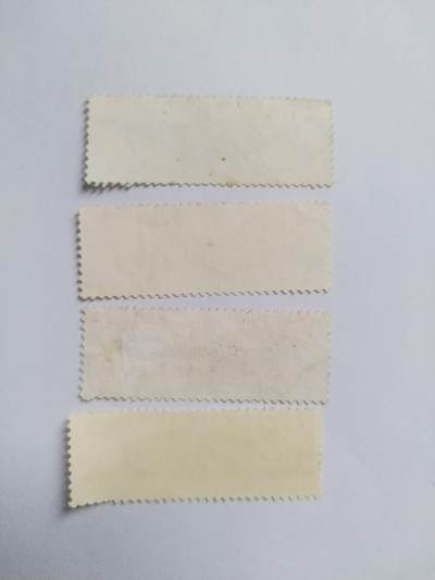 邮票专场 1961年 第26届世界乒乓球锦标赛纪念邮票一套。