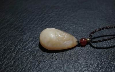 玉石翡翠玛瑙｜拍卖专场 苏工老和田玉弥勒挂件｜尺寸详见图七