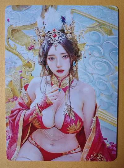 趣卡卡拍No.13期（无佣金免手续费，分享成交有奖） - 【普卡】焱卡文化-刷子人间传 宣华夫人 大头普卡