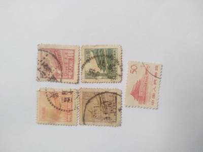 邮票专场 天安门邮票一套。