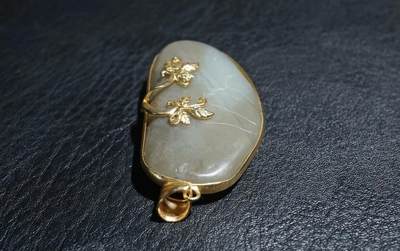 玉石翡翠玛瑙｜拍卖专场 苏工老和田玉花鸟挂件｜尺寸详见图九