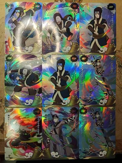 龙虎卡牌第三十八场 （无佣金，满120包邮，欢迎送拍） - 卡游 火影   SSR9张（白➕再不斩）