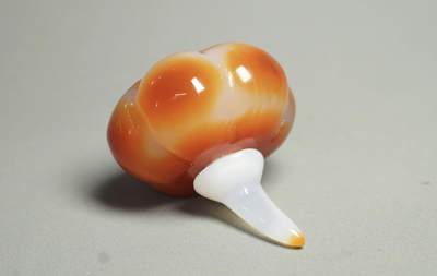 玉石翡翠玛瑙｜拍卖专场 老玛瑙鼻烟瓶配饰｜尺寸详见图九