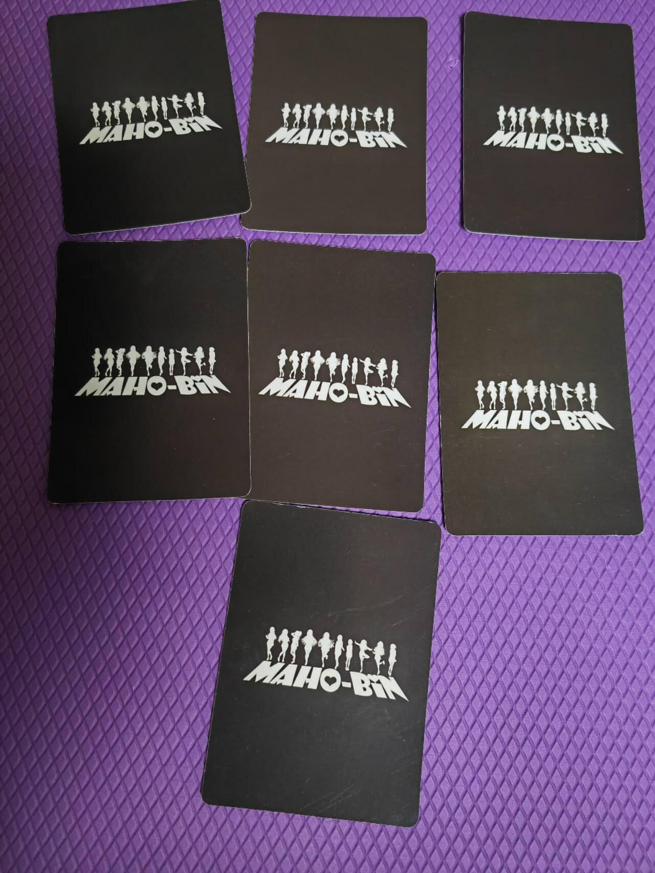 阳大大卡牌超级大甩拍第54期（周五晚上九点截拍，持续收拍品，进群福利早知道） 可乐卡牌-兔女郎-7张-彩闪