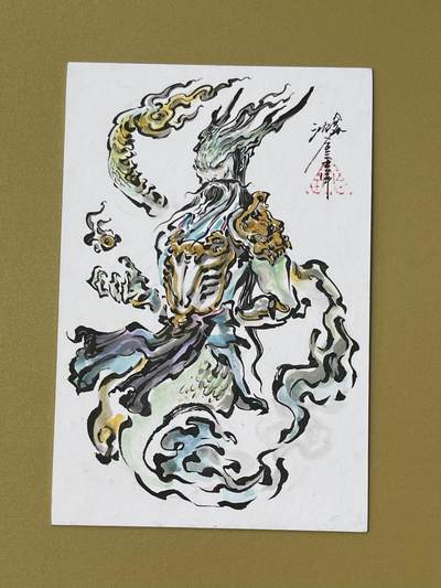 沈鑫原稿拍卖 - 东海龙王