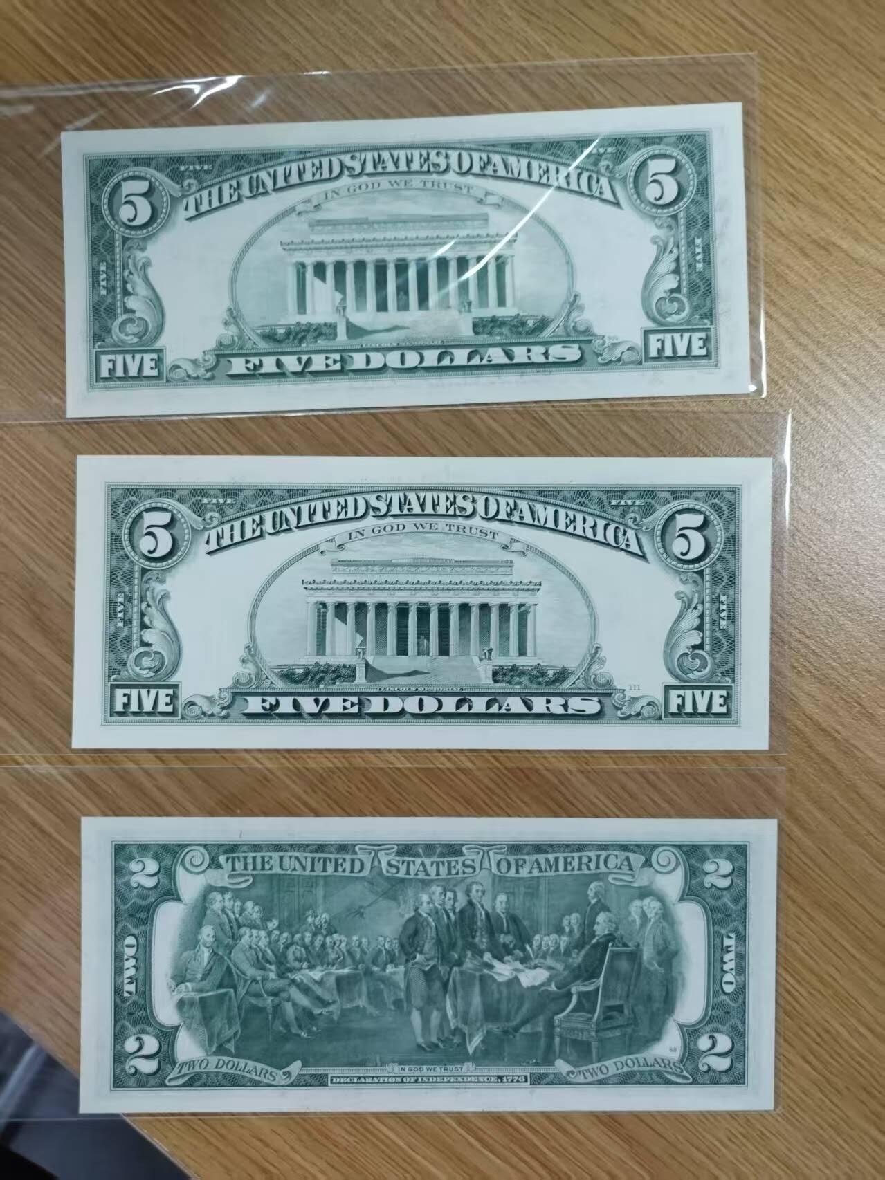 收藏联盟Quantum Auction 第421期拍卖 本期拍卖后暂停征集拍品 美国黑白大小头版本美元六张 全新