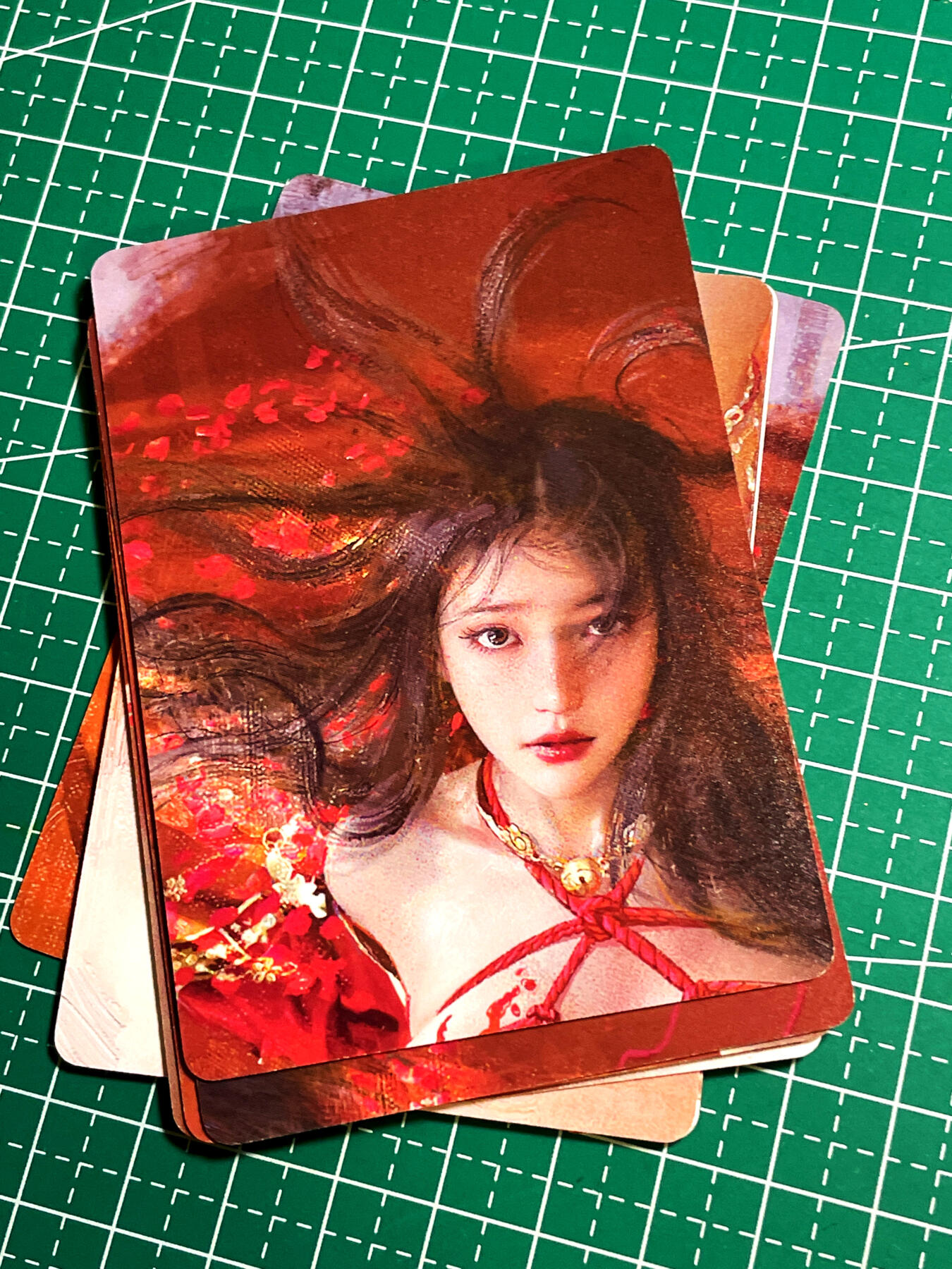显眼宝16期 全部个人私藏卡～ 焱卡文化 燎原卡牌 人间传 潘金莲九拼一套9张