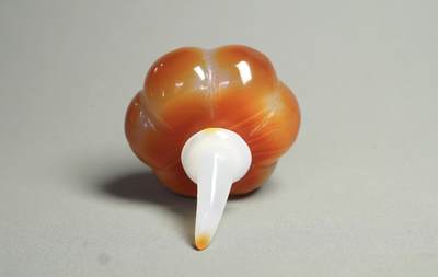 玉石翡翠玛瑙｜拍卖专场 老玛瑙鼻烟瓶配饰｜尺寸详见图九