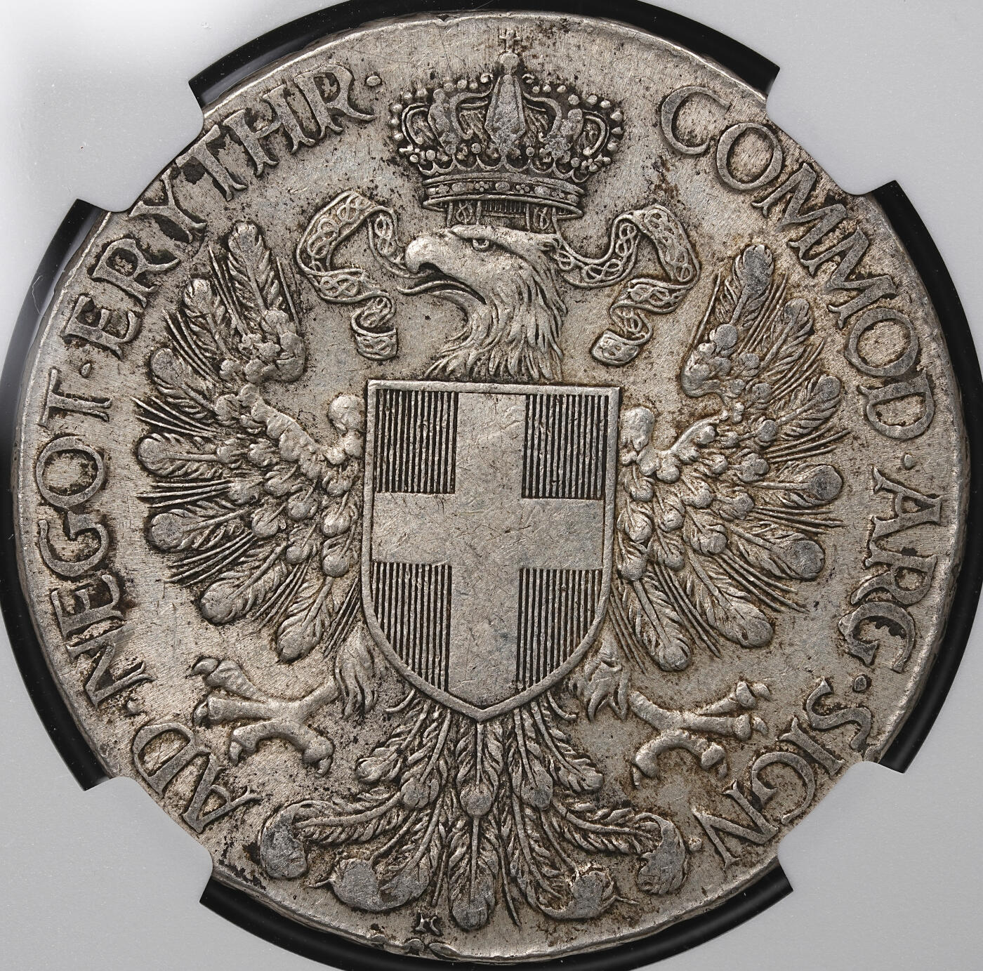 修遠堂世界钱币第七十一期 NGC AU55 1918意属厄立特里亚1泰勒大银币