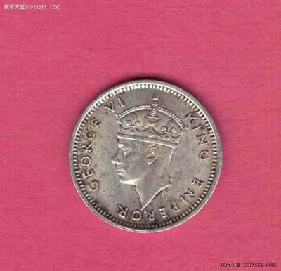 英属罗的西亚(罗德西亚 罗得西亚)1941年3便士 银币 八五品 实物图 - 英属罗的西亚(罗德西亚 罗得西亚)1941年3便士 银币 八五品 实物图