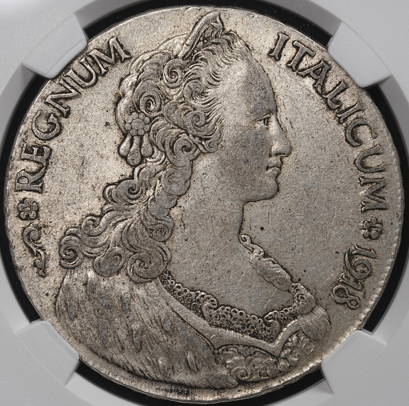 修遠堂世界钱币第七十一期 NGC AU55 1918意属厄立特里亚1泰勒大银币