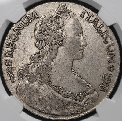 修遠堂世界钱币第七十一期 - NGC AU55 1918意属厄立特里亚1泰勒大银币