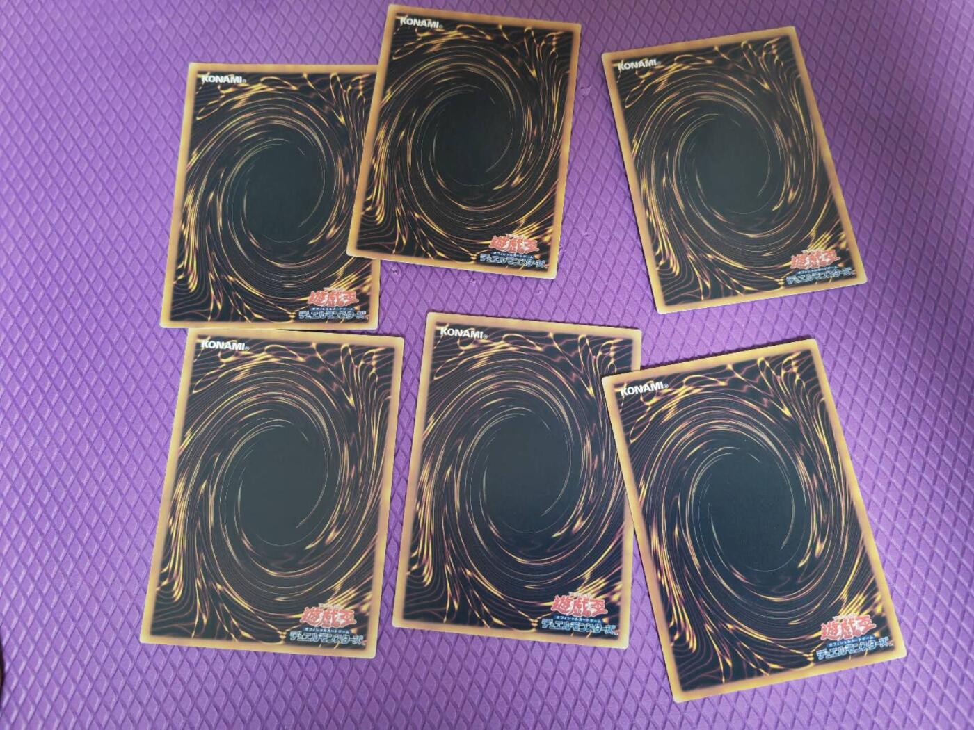 阳大大卡牌超级大甩拍第54期（周五晚上九点截拍，持续收拍品，进群福利早知道） 奇点-游戏王-地水火风光暗 6灵使-6张-粗闪