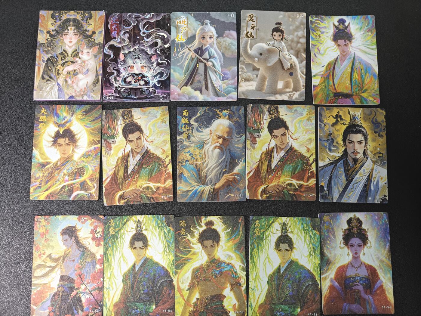 天玑星卡拍第九十期《万川归海》周一截拍持续收拍收评中 满赠三娘需备注 封神 各卡位 15张