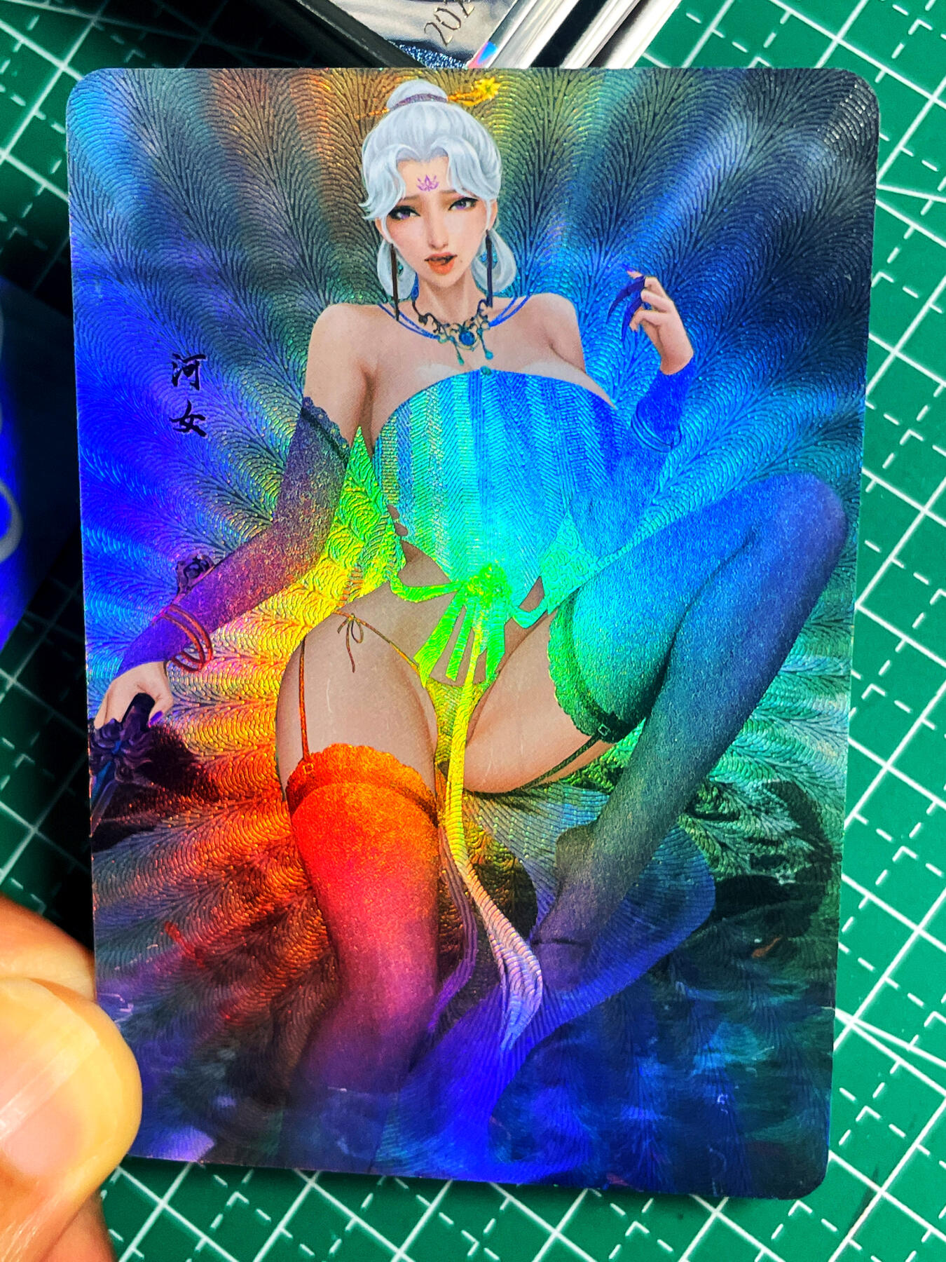 显眼宝16期 全部个人私藏卡～ 嘎嘎鸭 河女一张 折光彩闪 小卡尺寸