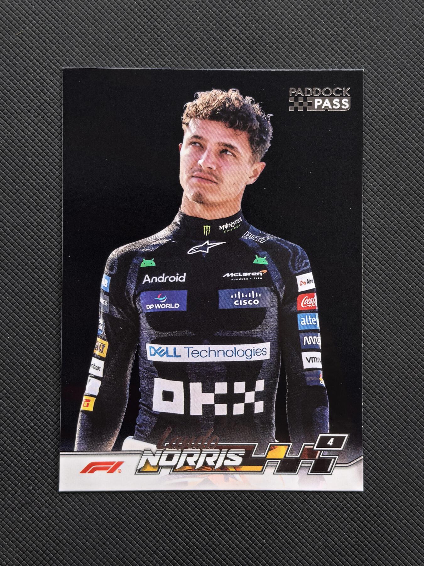 【博洋堂】卡牌拍卖专场第001期首拍 2024 Topps Paddock Pass F1 围场通行证系列 Lando Norris 兰多 诺里斯 迈凯伦车队 双子星 黑平行