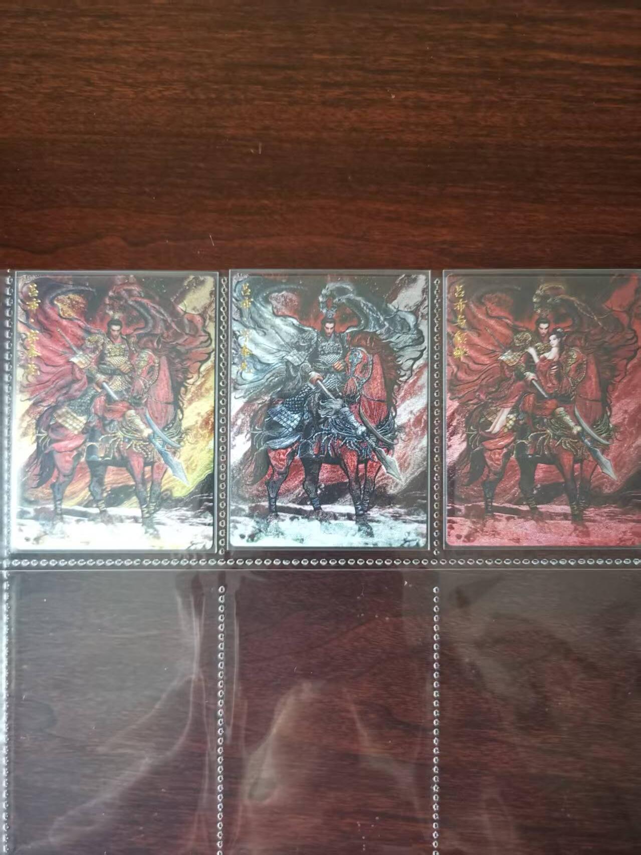 天玑星卡拍第九十期《万川归海》周一截拍持续收拍收评中 满赠三娘需备注 卡德曼 张建东三国 吕布原色（不带编）+吕布异色（编号46/66）+吕布&貂蝉（编号04/50） 粗闪