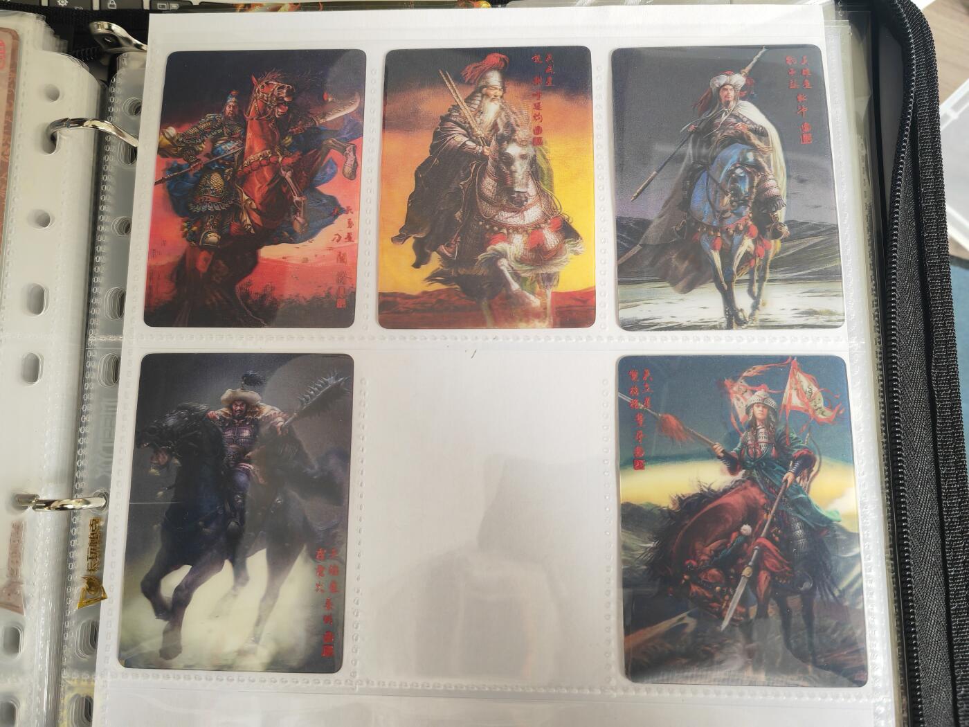 阳大大卡牌超级大甩拍第54期（周五晚上九点截拍，持续收拍品，进群福利早知道） 【3D】张墨一水浒 天罡地煞 五虎 特卡8张