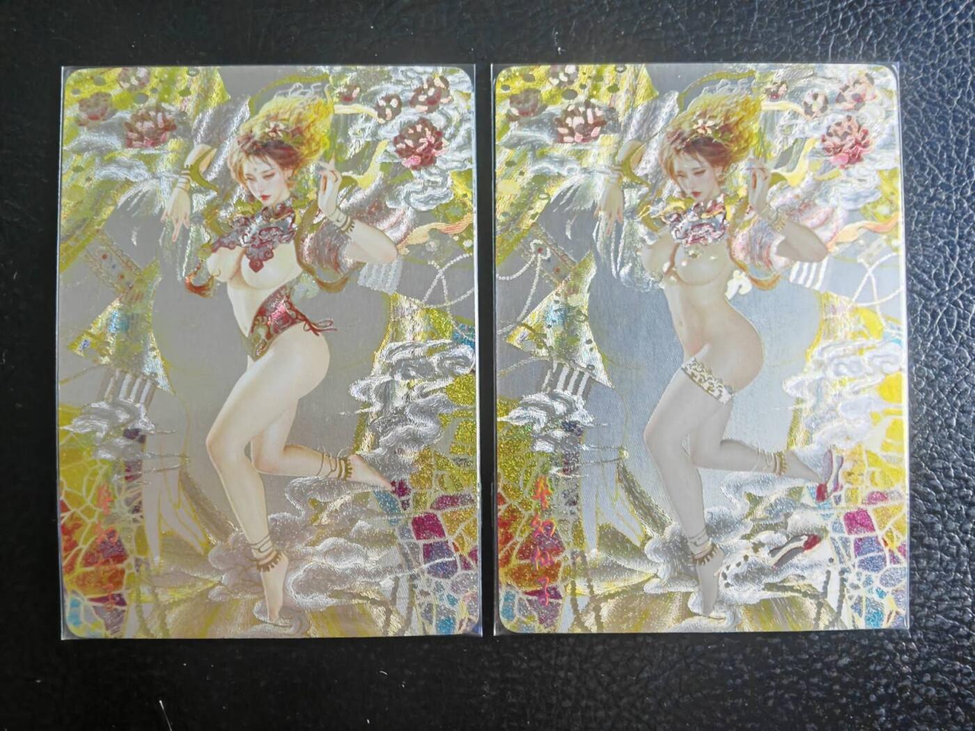 阳大大卡牌超级大甩拍第54期（周五晚上九点截拍，持续收拍品，进群福利早知道） 焱卡文化，警幻仙子，刷子，粗闪，双服饰，共两张。