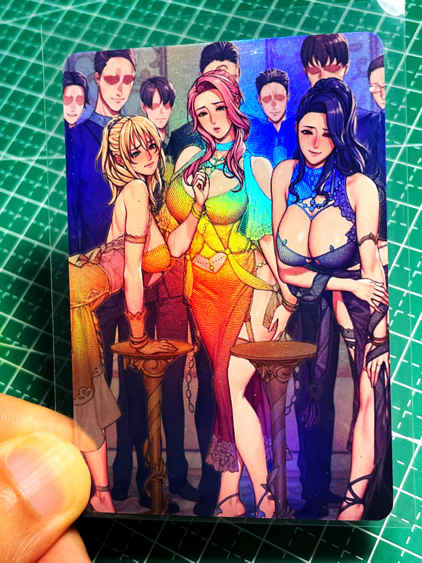 显眼宝16期 全部个人私藏卡～ 织田卡 折光彩闪 金彩卡一张 小卡尺寸