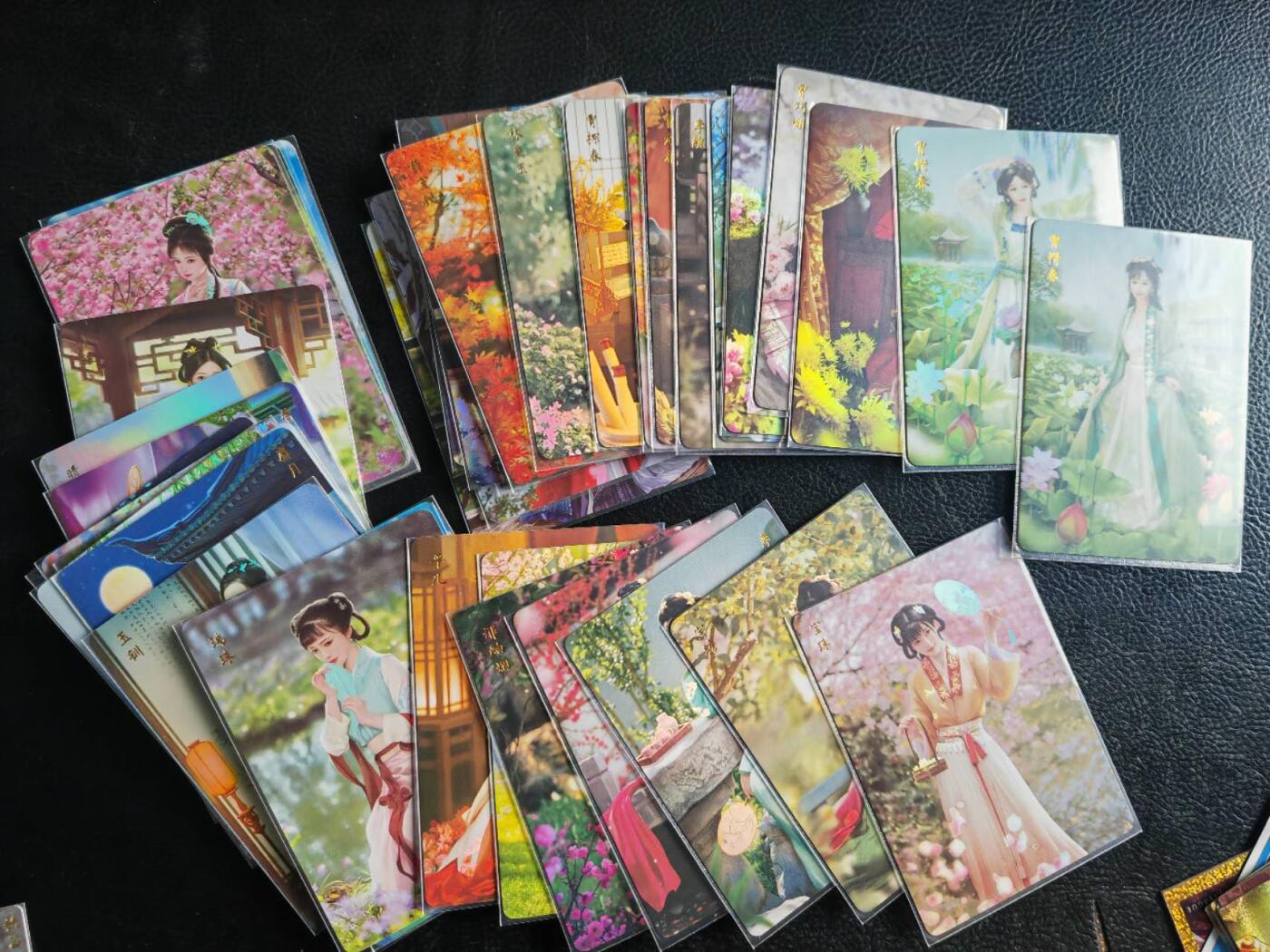 阳大大卡牌超级大甩拍第54期（周五晚上九点截拍，持续收拍品，进群福利早知道） 燎原 梦回红楼 彩闪 38张人物全套