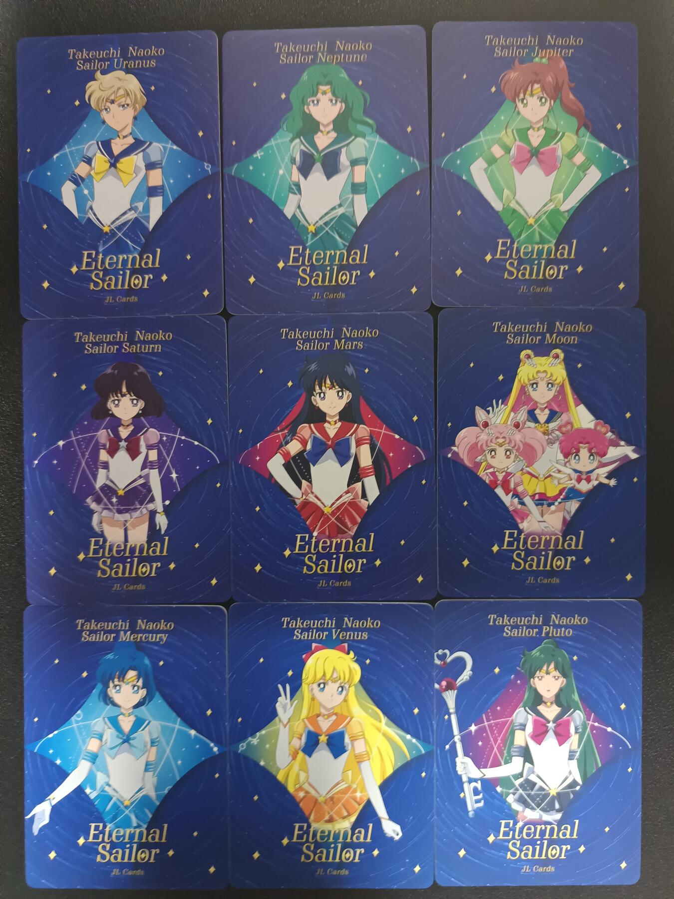 天玑星卡拍第九十期《万川归海》周一截拍持续收拍收评中 满赠三娘需备注 京珞卡牌 美少女战士 一套9张 彩闪 自制卡