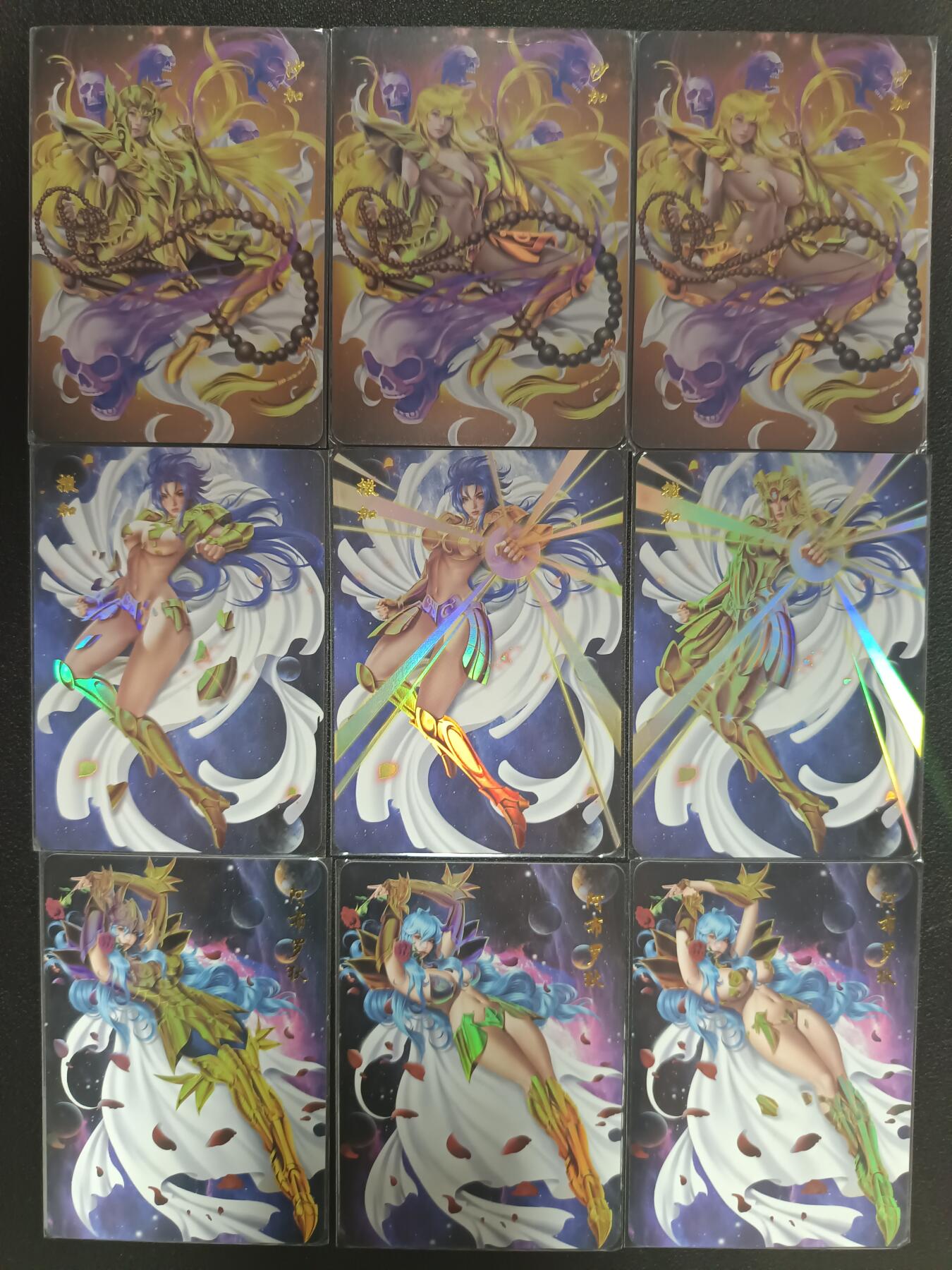 天玑星卡拍第九十期《万川归海》周一截拍持续收拍收评中 满赠三娘需备注 青鸾殿 妖娆的十二宫 彩闪 9张 自制卡