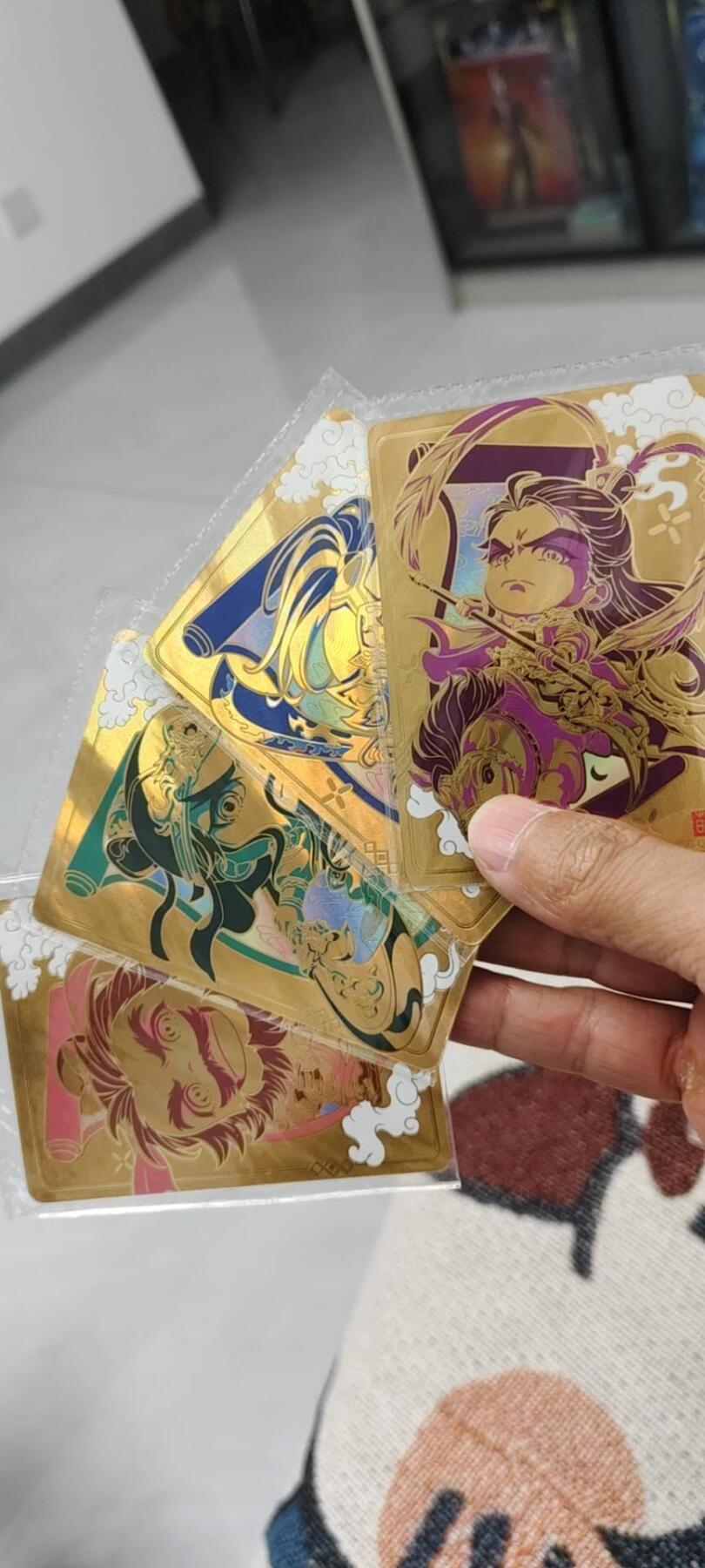 秋原瞳的小店第14期（西游路上路漫漫，风雨漂泊师徒情） 卡游三国金萌将卡原膜4人