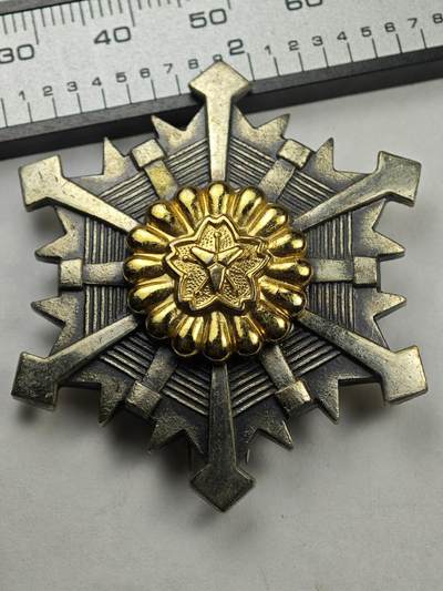 老张★徽章钱币杂项专场 - 昭和时期消防题材·方纪2612年天蝗御亲临全国消防大会纪念