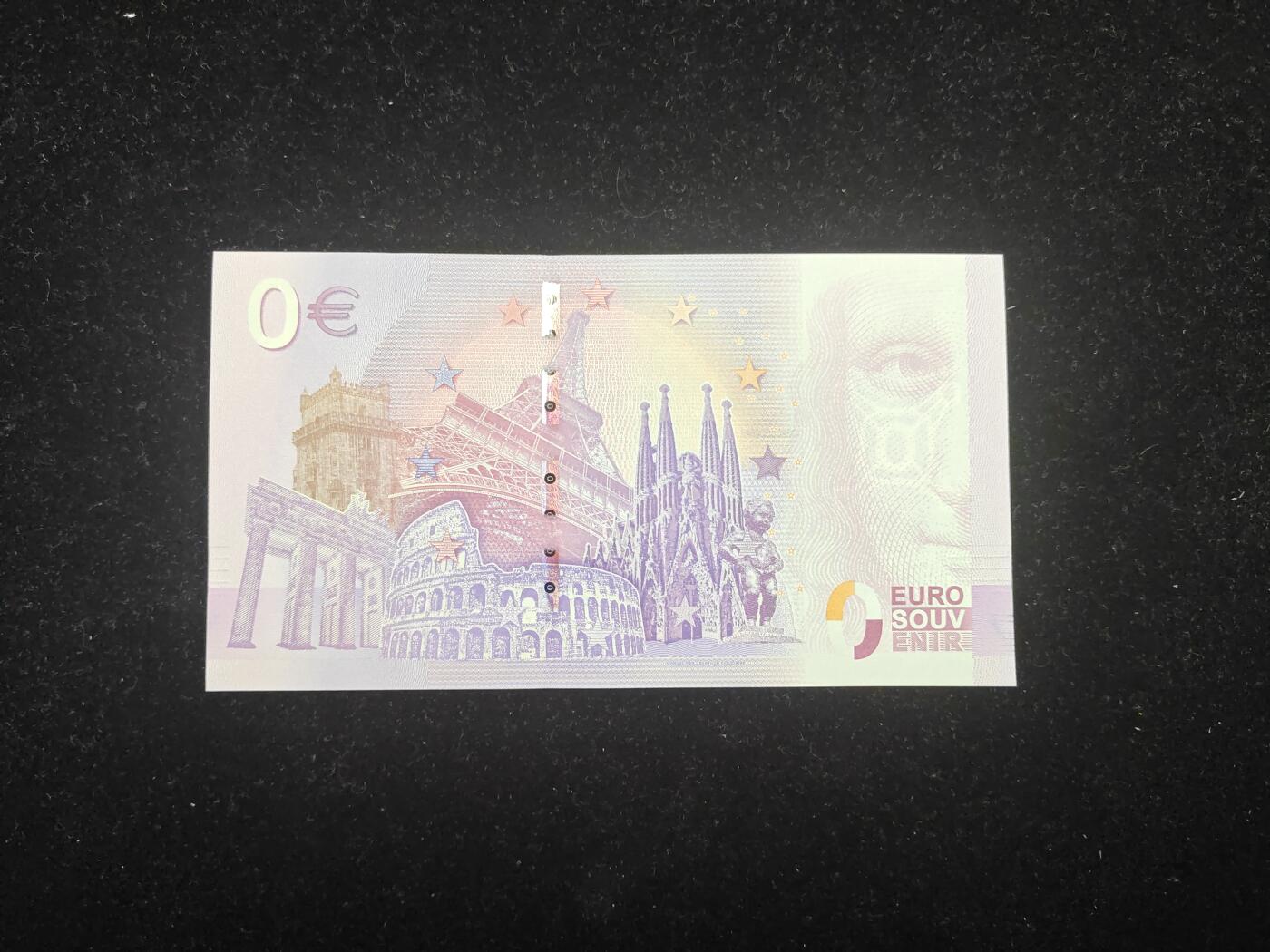 0欧元 纪念钞 2019年 加拿大 尼亚加拉瀑布 全新UNC